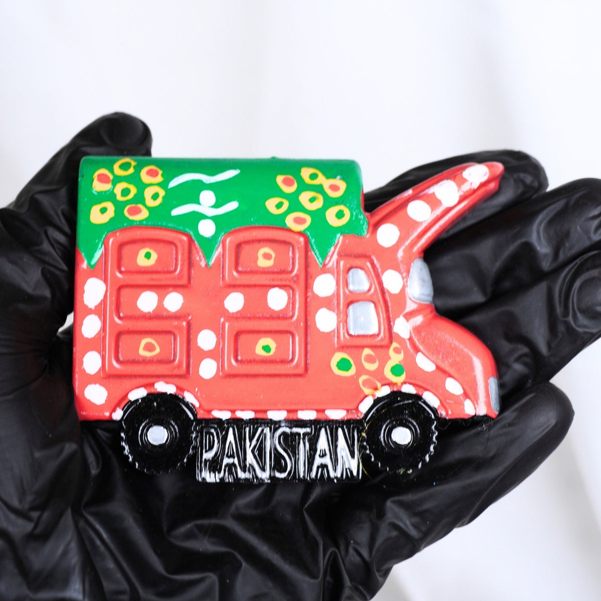 Handcrafted Pakistani Truck Fridge Magnet