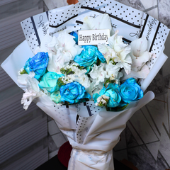 Azure Dream Birthday Celebration Duo