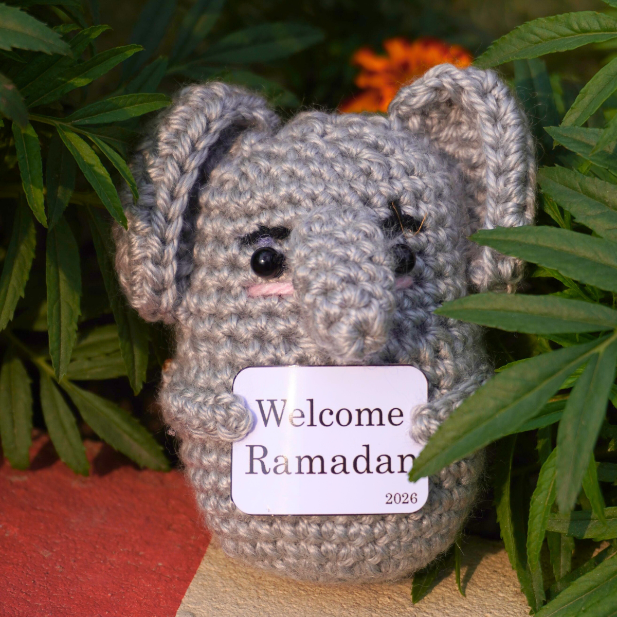 The Ramadan "Slate Serenity" Elephant