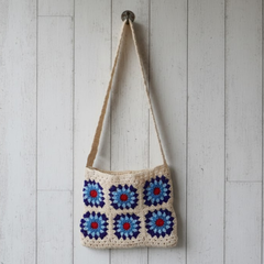 Brown Crochet Tote