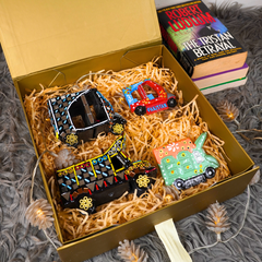 Traditional Pakistani Truck Art Desk Organizer & Souvenir Gift Set