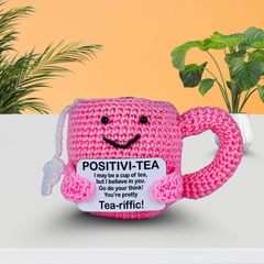 Handmade Posi-TEA-vity Cup